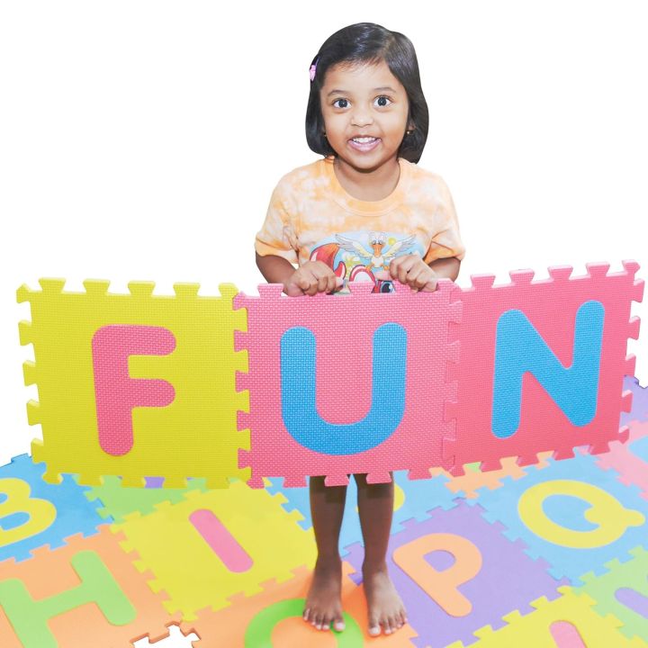 30x30cm Puzzle mat Foam mats ABC Alphabet numbers Flooring Play Kids ...