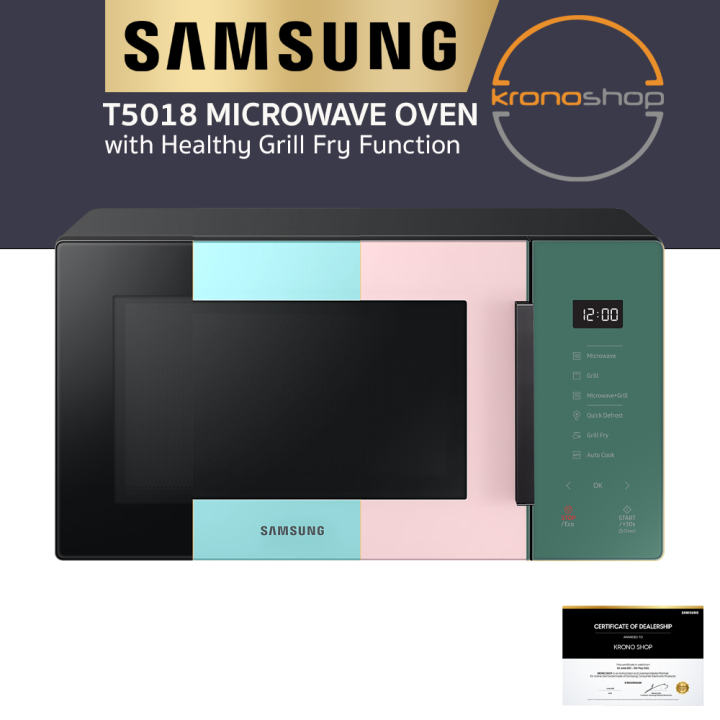 Samsung 23L Grill Microwave Oven with Healthy Grill Fry Function