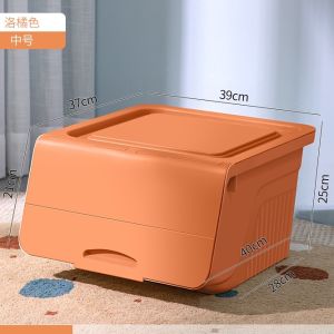 [SG Local Stock]Big Storage Stackable Cloth Toy Storage With Front Opening Organizer