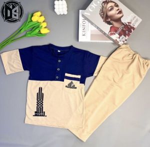 set baju koko anak viral bahan kaos 1-12 tahun