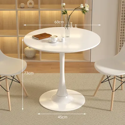 WAROOM Nordic Table Eames Dining Table Coffee Table Living Room Wood Table Balcony Round Table Office Discussion Table Meja Perbincangan Meja Bulat 圆桌茶几桌