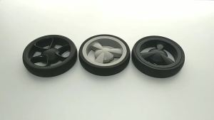 Stroller Wheel For Stokke Xplory V3 V4 V5 V6 Dsland Pushchair Back One Rear Rubber Tire Wheel Baby Buggy Replacement Accessories