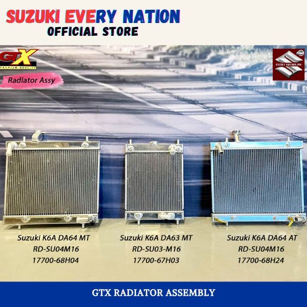 SUZUKI NATION GTX Radiator Assy For Suzuki Every Wagon K6A DA64 / DA63 ...