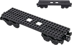 6IN1 City Freight Train Car Building Set DIY Toys for Teens and Adults Compatible with 630 Building Accessory ( Train Base )