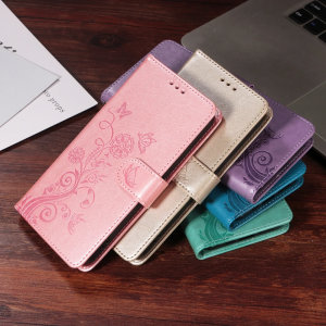 Butterfly Flower Vine Case for Vivo Y20 Y500 Y400 Y300 Y300T Y200 Y200E Y100 Plus Y100i X300 X200 Pro MIni Y20s Y20i Y20g Y20a Y20 sg Flip Card Slot Leather Book Cover