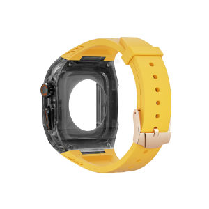 Dây đồng hồ Yizilin Dây đeo đồng hồ cho Apple Watch Ultra 3 2 1 Series 11 10 9 8 7 6 SE Vòng đeo đồng hồ phong cách Rambo Richard kinh doanh sang trọng Vòng đeo tay TPU