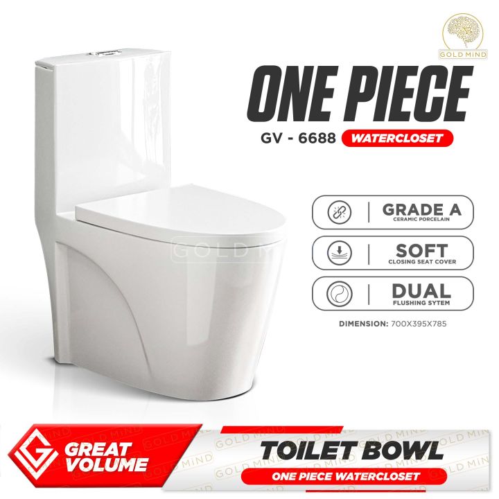 Great Volume Toilet Bowl Water Closet Modern Design with SoftClosing