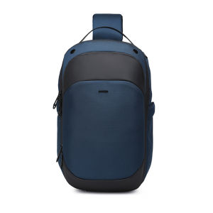 OZUKO New 2024 High Quality Large Capacity Men Crossbody Bag Multifunction Outdoor Chest Bag 1112.9 Inch Ipad Travel Bag