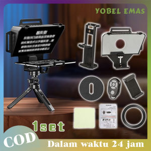Teleprompter HP Prompter Pidato Mesin Teks Bergulir Otomatis Broadcast Teleprompter