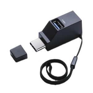 USB C to 3 Port Converter Fast speed 5Gbps Transfer Not Required Driver Fast Data Expansion