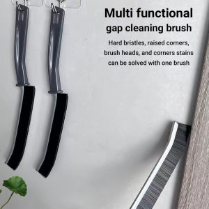 Multi-Purpose Crevice Cleaning Brush Long Handle Hard Bristle for Bathroom Kitchen Window Floor and Tile⚡PH deliveryIn stock⚡
