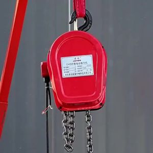 Electric Chain Hoist Lift Crane (1/2/3 Ton): Portable Lifting Machine for Home/Workshop