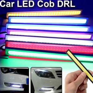 1 Pair Car LED Light Bar Motorcycle Car Headlight Daytime Running LED Waterproof Light Low Cosumption Fog Bar Lamp