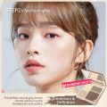 Termurah !!! 3 in 1 Eyeshadow Highlighter Blush On Contour Hidung dan Wajah Muge Leen 4 Color ORI / Eyeshadow Lengkap Glitter Eyeshadow Palette Matte Highlighter Makeup Highlighter Glowing Tahan Lama Pink Blush On Waterproof Blusher Tahan Lama Perona Pipi. 