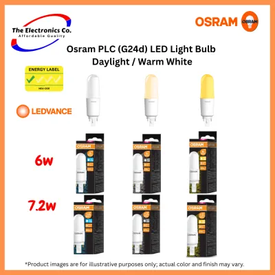 Osram PLC (G24d) LED Light Bulb Daylight / Cool White/ Warm White