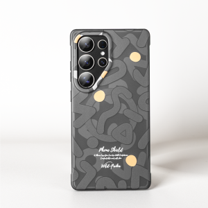 Sanptoch For Magsafe Color Graffiti Phone Case For Samsung Galaxy S25 / S24 Ultra Soft TPU Frame + Hard PC Cover For Galaxy S25 Ultra Magnetic Cartoon Matte Transparent Protection Casing