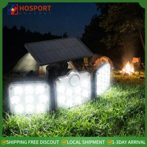 Solar Powered Motion Lights 138 LED 800 Lumens 270 Degree Wide Flood Light for Outdoor Security and Decoration