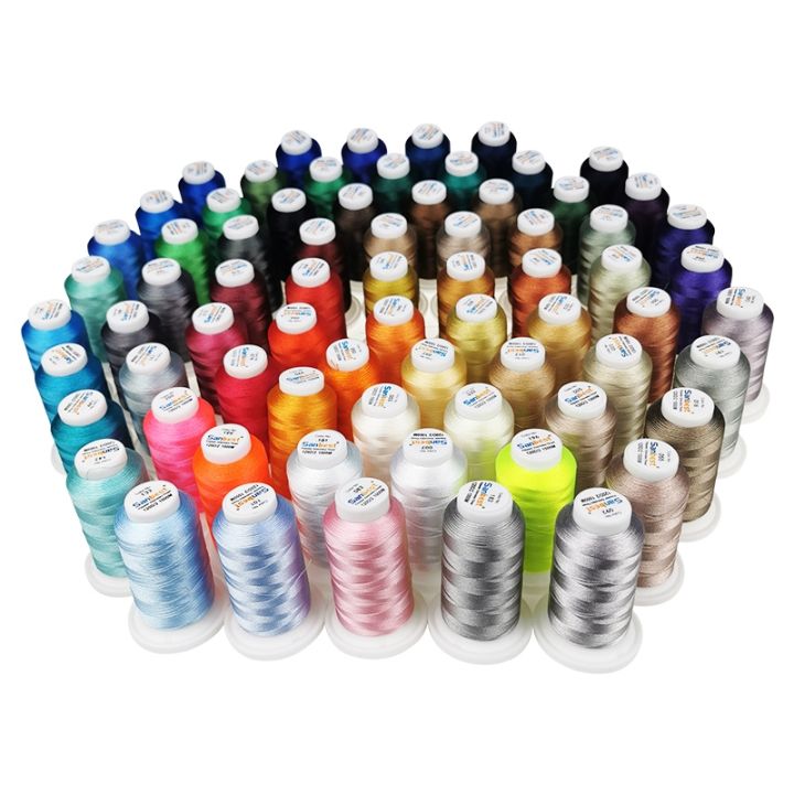 [HOT JINEKXHSWGH 576] Polyester Embroidery Thread High Strength For