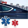 BuyV Metal STAR OF LIFE Nursing Ambulance Sticker Car Decoration Badge Decals. 
