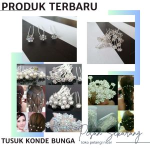 SATUAN- Tusuk Konde Mini Hiasan Rambut Pesta Tusuk Sanggul Tusuk Rambut Hiasan Rambut Fashion Murah