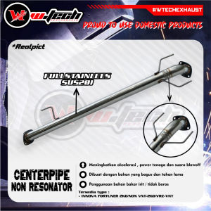 WTECH Centerpipe Innova Fortuner 2Kd Non Vnt 2Gd Vrz Vnt