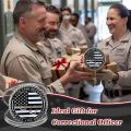 Thin Gray Line Coin, Correctional Officer Silver Challenge Coins Honor Correctional Officers Gray Prison Coin Law Enforcement Appreciation Gifts. 