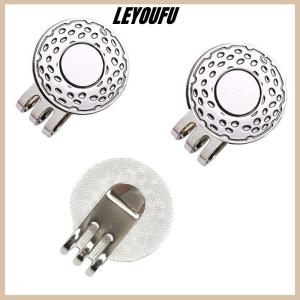 LEYOUFU Golf Hat Clip Magnetic Golf Ball Marker Golf Training Aids Accessories