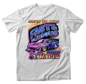 KurniaKaos - Kaos Vintage NASCAR FAST FORIUS 24s tebal