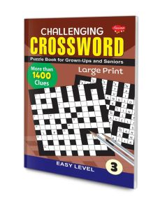 Crossword Books/ Crossword Challenge – Easy Level Puzzle Books for Kids