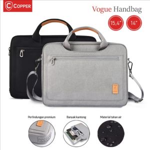 COPPER Vogue Handbag 14" & 15.6" / Tas Laptop Tenteng Slempang Premium