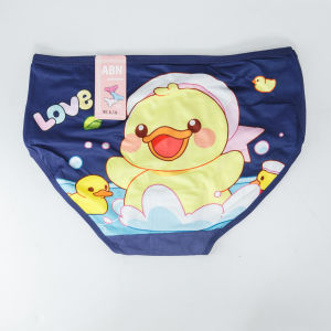 กางเกงชั้นในผู้หญิง ด้านหน้าสีพื้น ด้านหลังสุ่มลายการ์ตูน ผ้านุ่ม ใส่สบาย ราคาถูก เลือกได้แต่สีพื้น