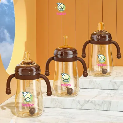 Bailey Baby Feeding Bottle BPA Free High Quality PP Bottles Milk Bottle Milk Bottle 180/240/300ml Feeding Bottle