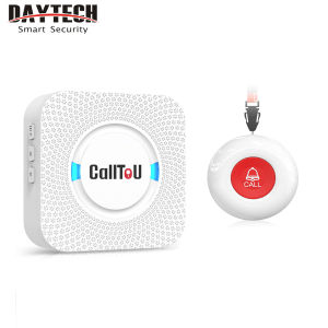 Daytech Bel Rumah Wireless Waterproof Dengan Tombol&Jam Tangan Cocok Untuk Rumah Panti Jompo Asuhan