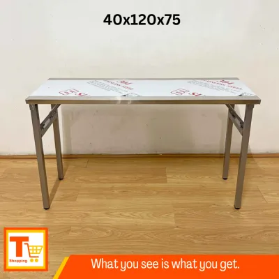 FOLDABLE STAINLESS STEEL TABLE - DINING TABLE (OUTDOOR/INDOOR USE)