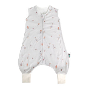 Sleeping Bag For Children 1-4 Years Summer Thin 100% Cotton Comfortable Baby Sleepsack With Leg Sleeveless 2-Ways Zipper2026