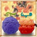Airpods 3 Case One PieceLuffy Flame-Flame Fruit Gum-Gum Fruit Airpods Gen 1 2 Pro Case สำหรับ Airpods 1/2/3 /Pro Devil Fruit Silicon Cover. 
