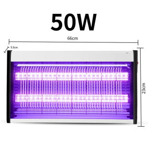 2-in-1 Portable Electric Mosquito Killer | Ultraviolet UVA LED Lamp | Household & Outdoor | Detachable Tray