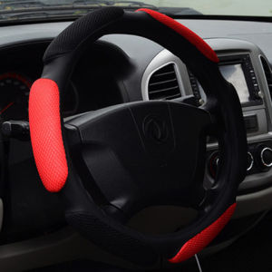 Universal Car Steering Wheel Cover Anti-Slip Sandwich Sport Type Car Steering Wheel Cover Protector