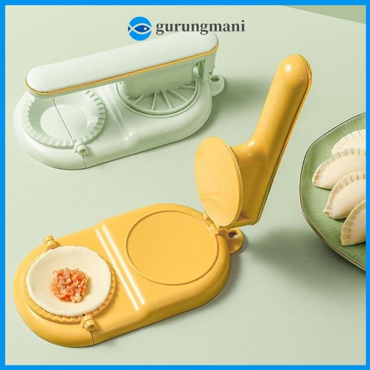 GURUNGMANI PP Dumpling Skin Press 2 In 1 Manual Dumpling Maker Portable ...