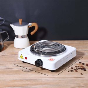 JYHOME Electric Double Burner Hot Plate Heating Cooking Stove Portable Dorm Portable Electric Stove with Auto-Thermostat and Overheat Protection