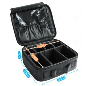 Travel Makeup Bag Portable Beg Kosmetik 旅行化妆包 for Cosmetic & Hair Tools