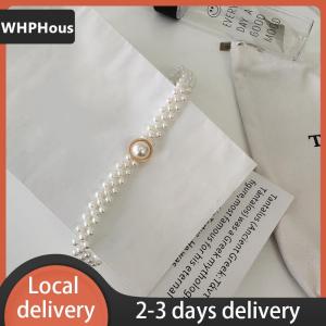 [COD] WHPHous Ship within 24 hours Large Waist Chain Womens Elastic Belt with Decoration All-match Skirt Fashion Casual Luxury Design Girdle Gothic