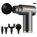 Massage Gun, Small Travel Massage Gun, Massage Gun Deep Tissue,Percussion Handheld Portable Muscle Massager Tool for Full Body Pain Relief, Ideal Gifts for Men, Women(Black). 