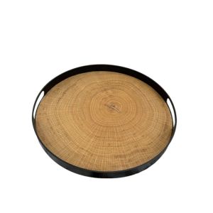 xpkQ Luxury Round Storage Trays Stainless Steel Art Creative Modern Living Room Desktop Ornaments Fruit Plate Aesthetic Home Decor 3H4K8