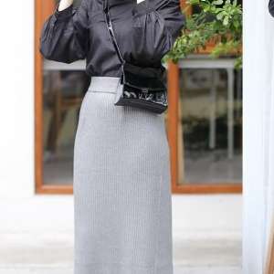 ROK SPAN RAJUT TEBAL PREMIUM KEKINIAN I CARDIGAN RAJUT WANITA