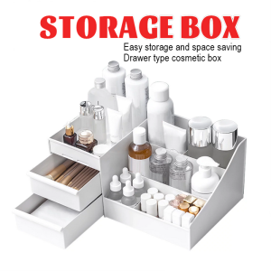 Cosmetic Storage Drawer Storage Makeup Organizer Desk Storage Box/Kotak Simpanan Kosmetik/ 化妆品收纳盒