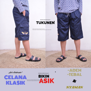 Celana  pendek pria 7/8  pria dewasa celana Kolor Dewasa nyaman untuk keseharian