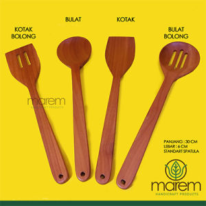 SPATULA KAYU | SPATULA KAYU SET | SUTIL KAYU | SEROK KAYU SAWO