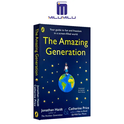 The Amazing Generation paperback by Jonathan Haidt Original English books