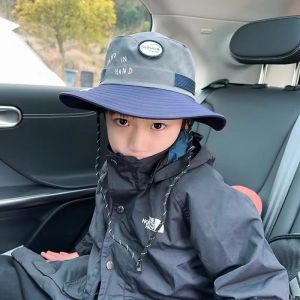 AODUOYAYA Baby Bucket Hat Summer Outdoor Kids Boy Girl Fisherman Sun Hats Anti-UV Children Panama Fisherman Beach Cap 2-8 Years